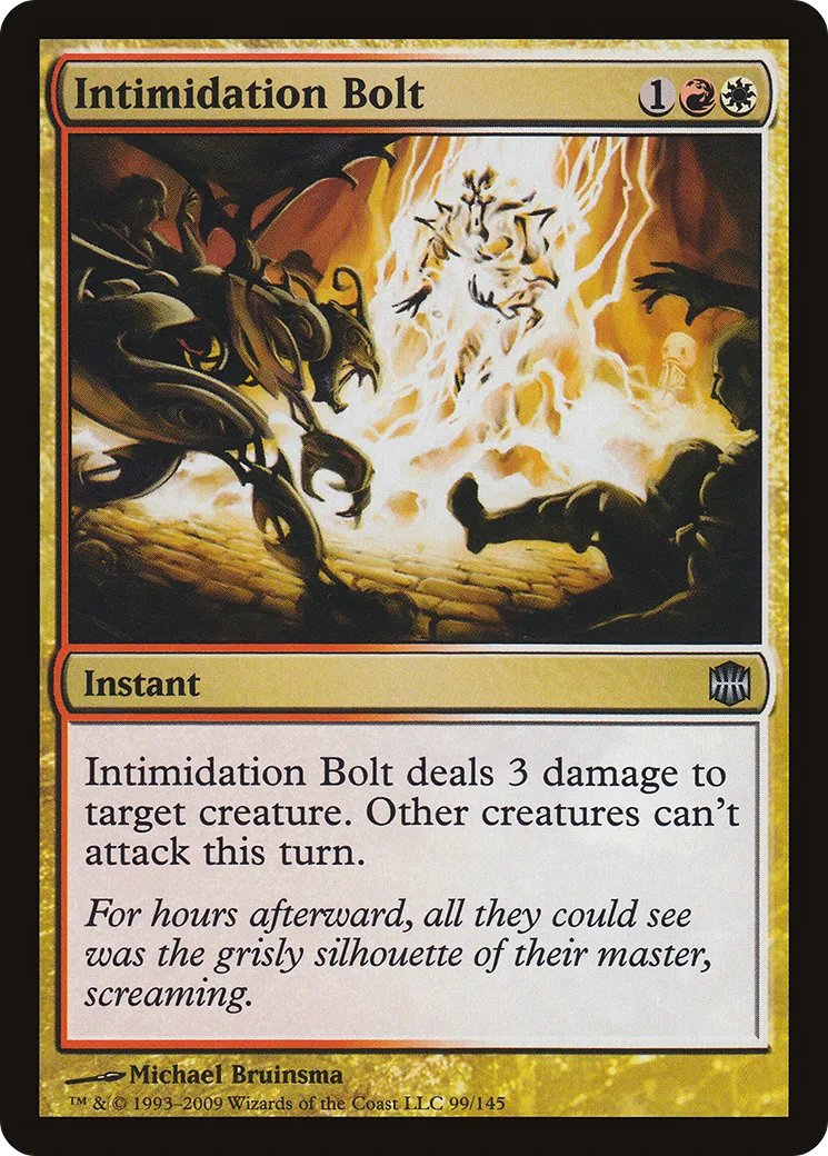 Éclair d'intimidation — Alara Reborn — Magic: The Gathering