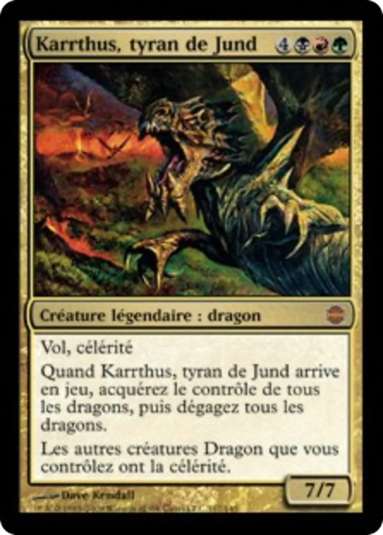 Karrthus, tyran de Jund — Alara Reborn — Magic: The Gathering