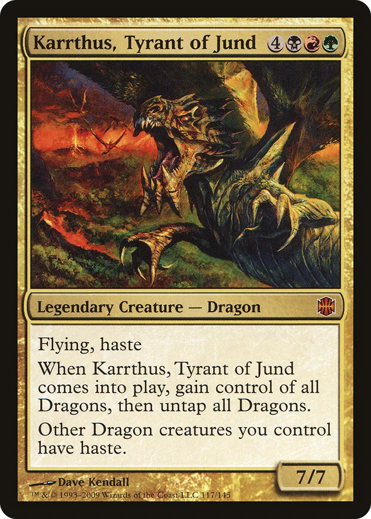 Karrthus, Tyrant of Jund — Alara Reborn — Magic: The Gathering