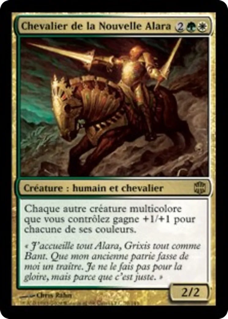 Chevalier de la Nouvelle Alara — Alara Reborn — Magic: The Gathering