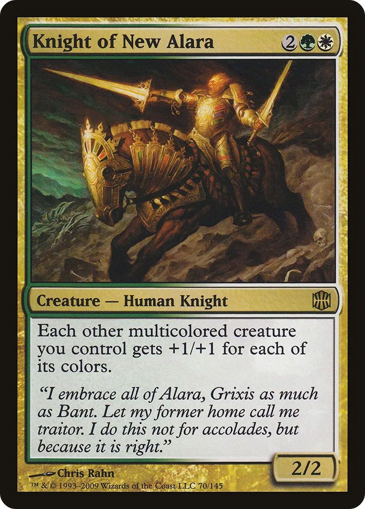 Knight of New Alara — Alara Reborn — Magic: The Gathering