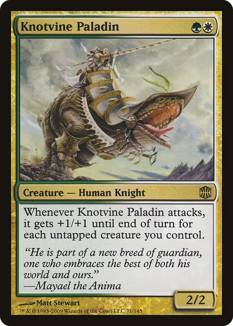 Knotvine Paladin — Alara Reborn — Magic: The Gathering