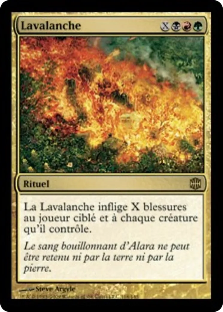 Lavalanche — Alara Reborn — Magic: The Gathering