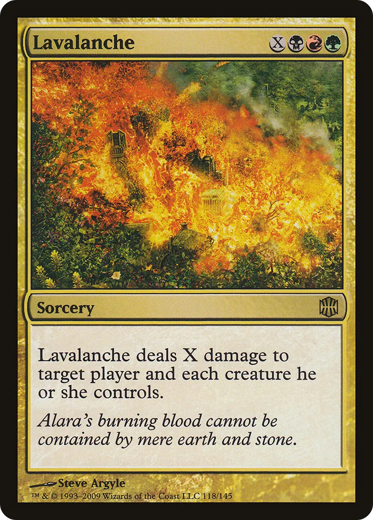 Lavalanche — Alara Reborn — Magic: The Gathering