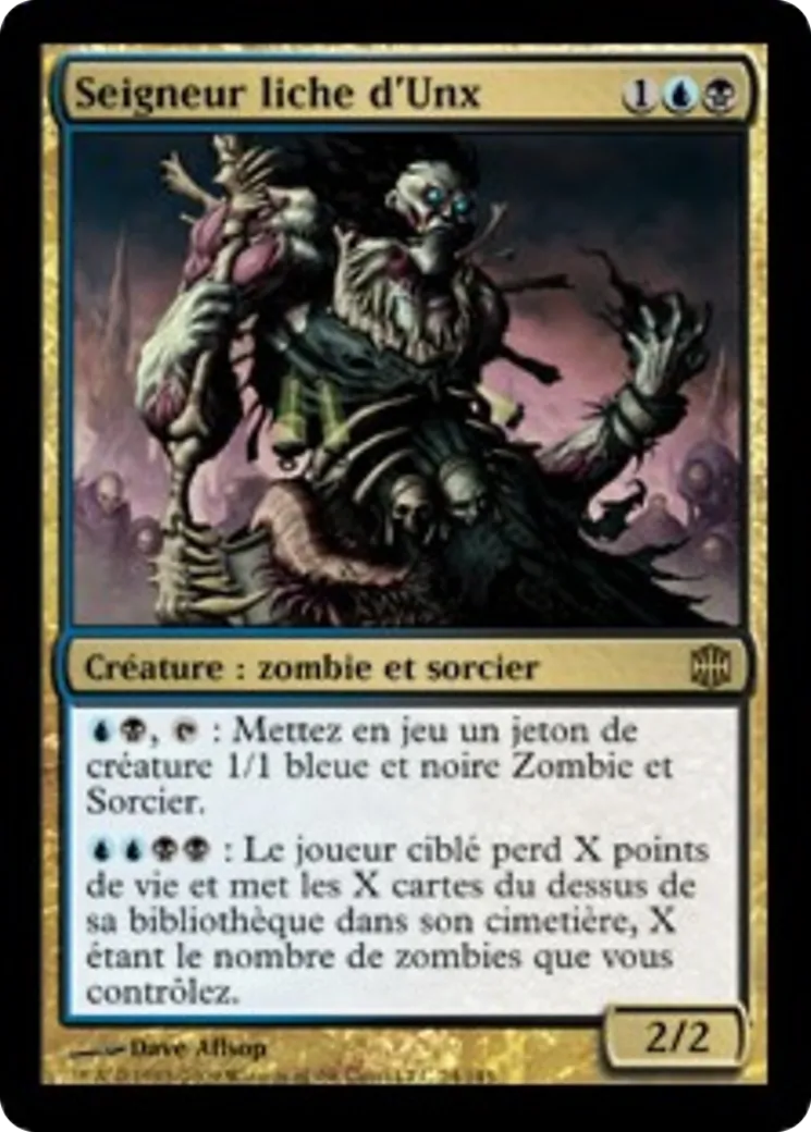 Seigneur liche d'Unx — Alara Reborn — Magic: The Gathering