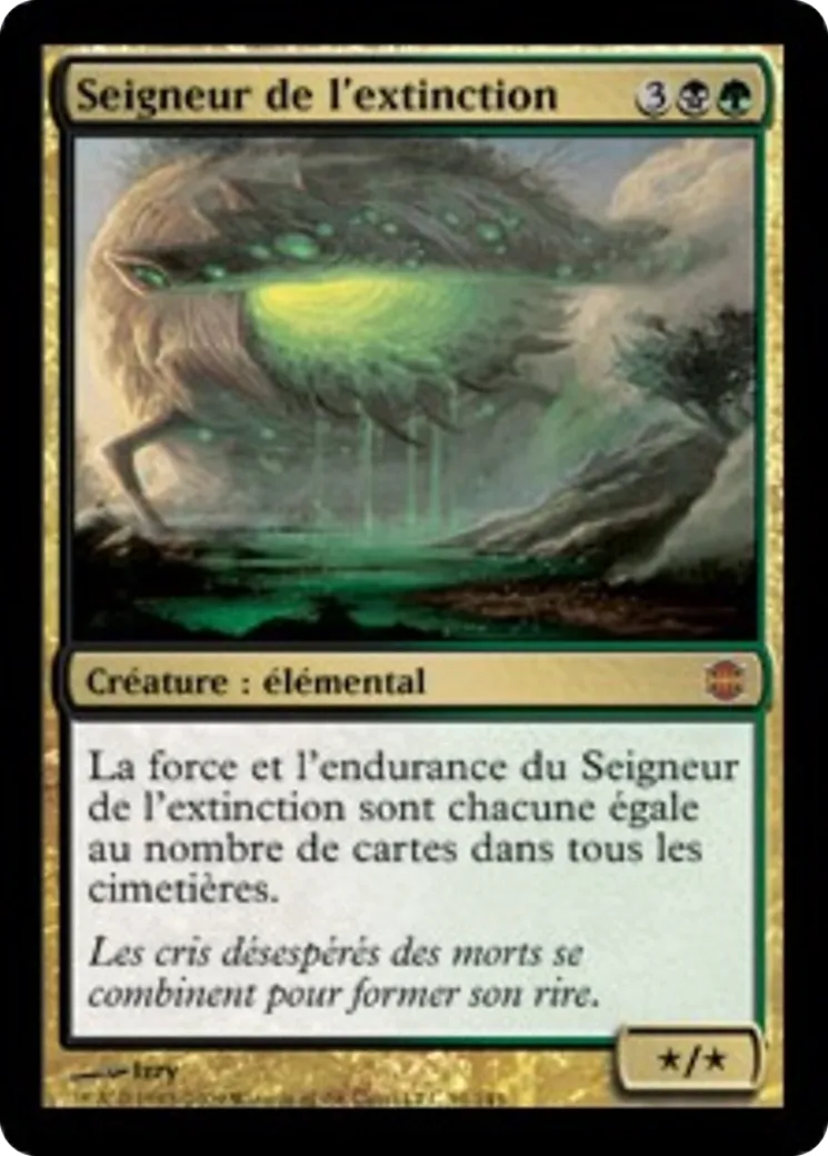 Seigneur de l'extinction — Alara Reborn — Magic: The Gathering