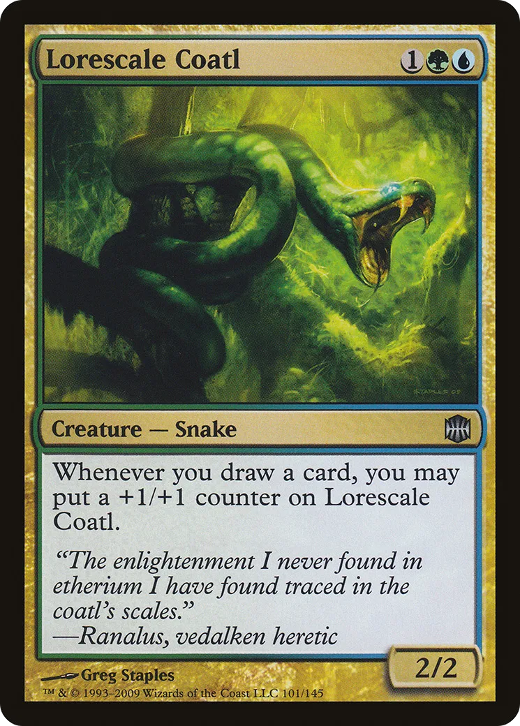 Lorescale Coatl — Alara Reborn — Magic: The Gathering