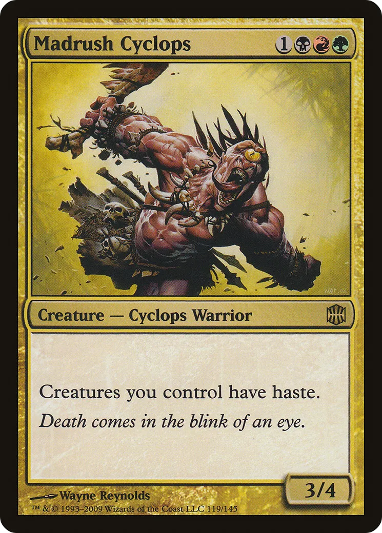 Madrush Cyclops — Alara Reborn — Magic: The Gathering