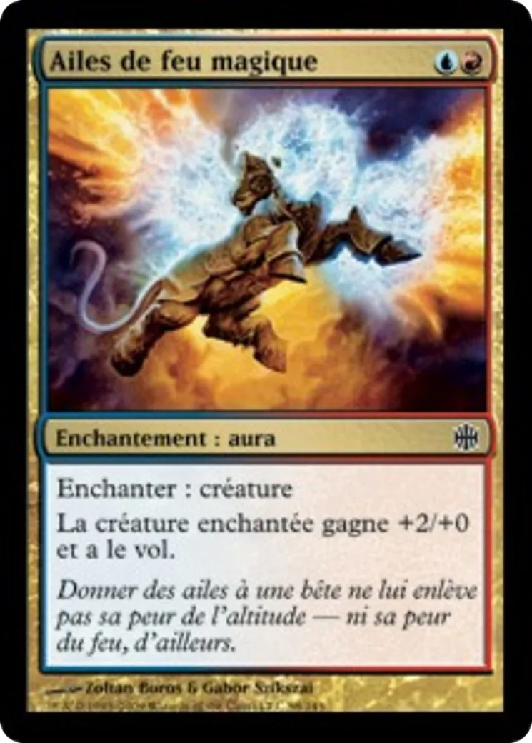 Ailes de feu magique — Alara Reborn — Magic: The Gathering