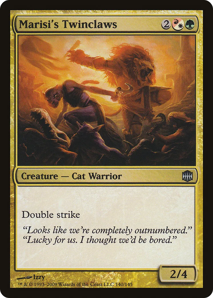 Jumegriffes de Marisi — Alara Reborn — Magic: The Gathering