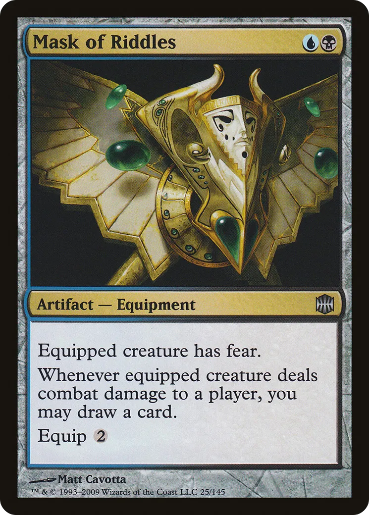 Mask of Riddles — Alara Reborn — Magic: The Gathering