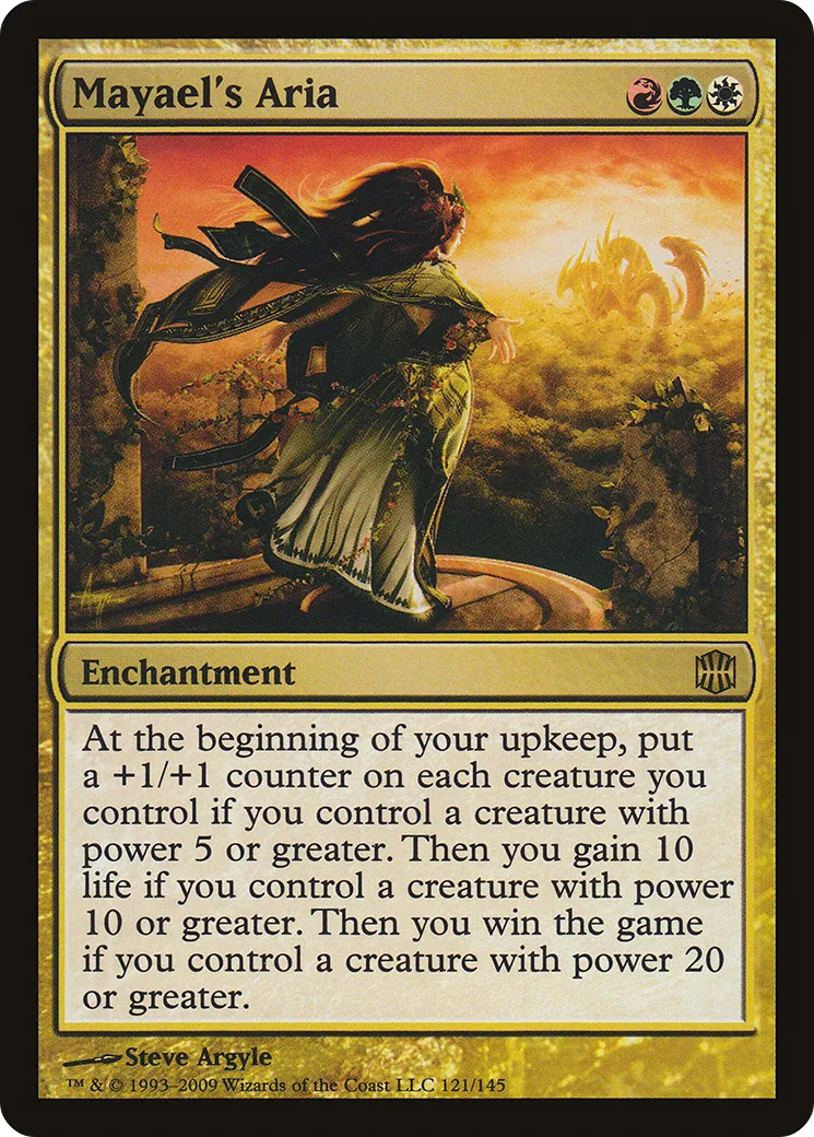 Mayael's Aria — Alara Reborn — Magic: The Gathering