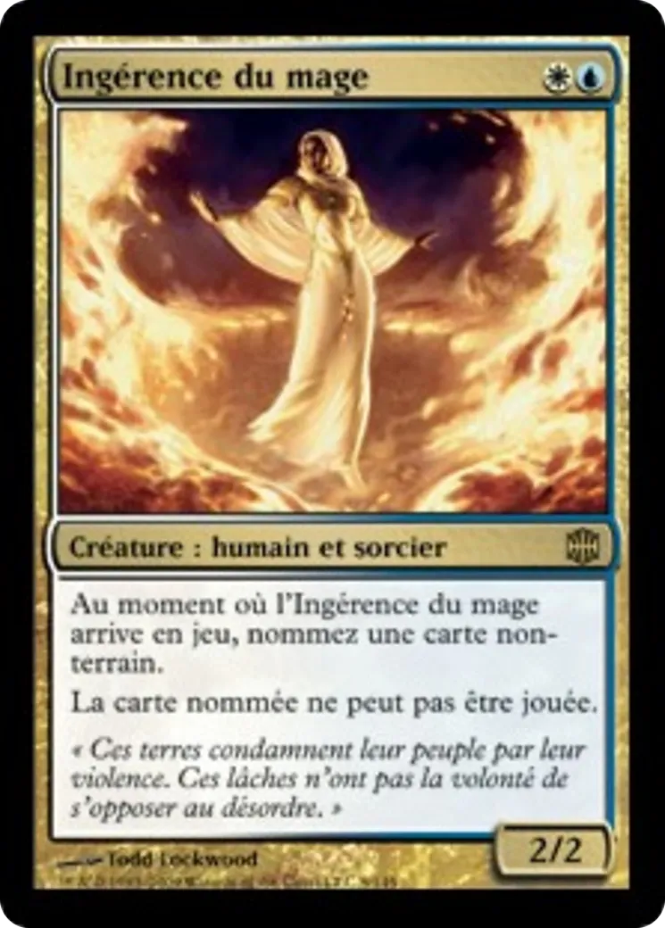 Ingérence du mage — Alara Reborn — Magic: The Gathering