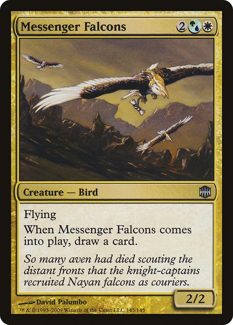 Messenger Falcons — Alara Reborn — Magic: The Gathering