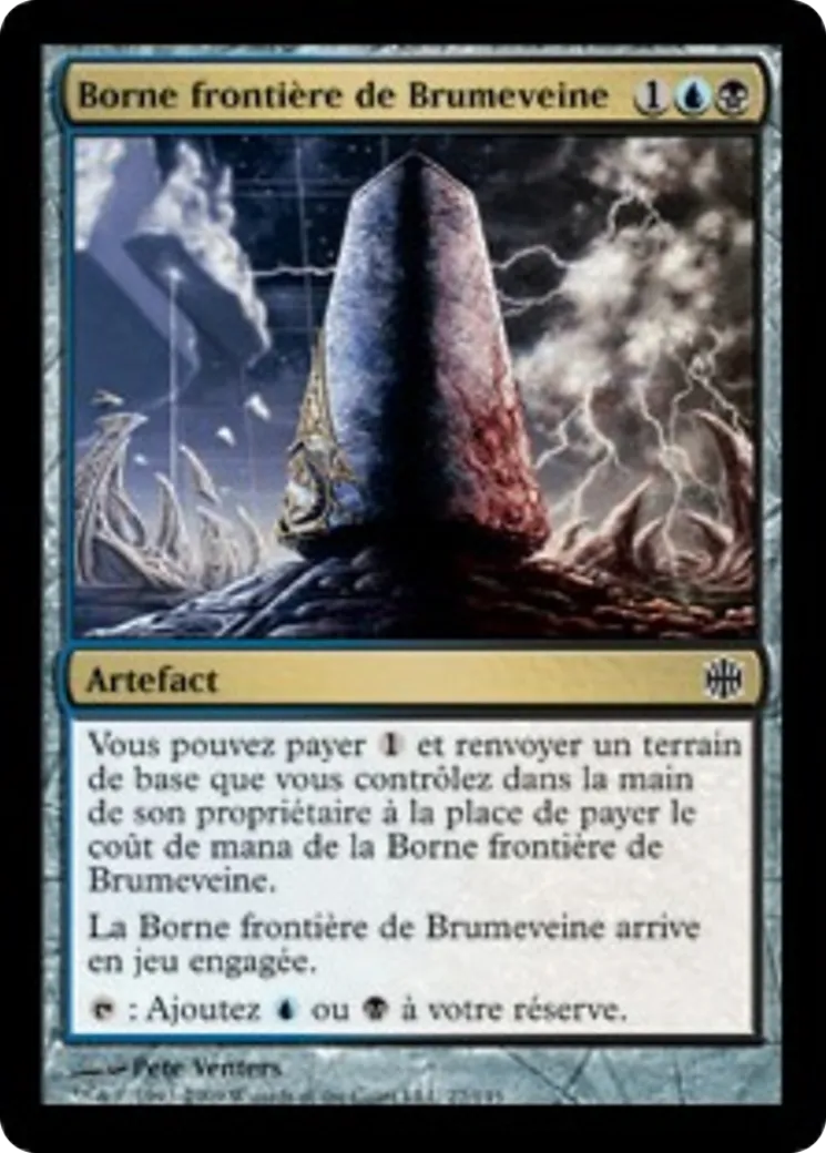 Borne frontière de Brumeveine — Alara Reborn — Magic: The Gathering
