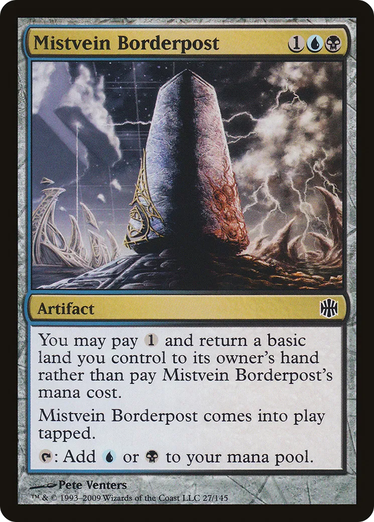 Borne frontière de Brumeveine — Alara Reborn — Magic: The Gathering