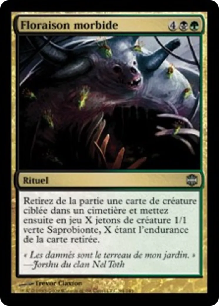 Floraison morbide — Alara Reborn — Magic: The Gathering