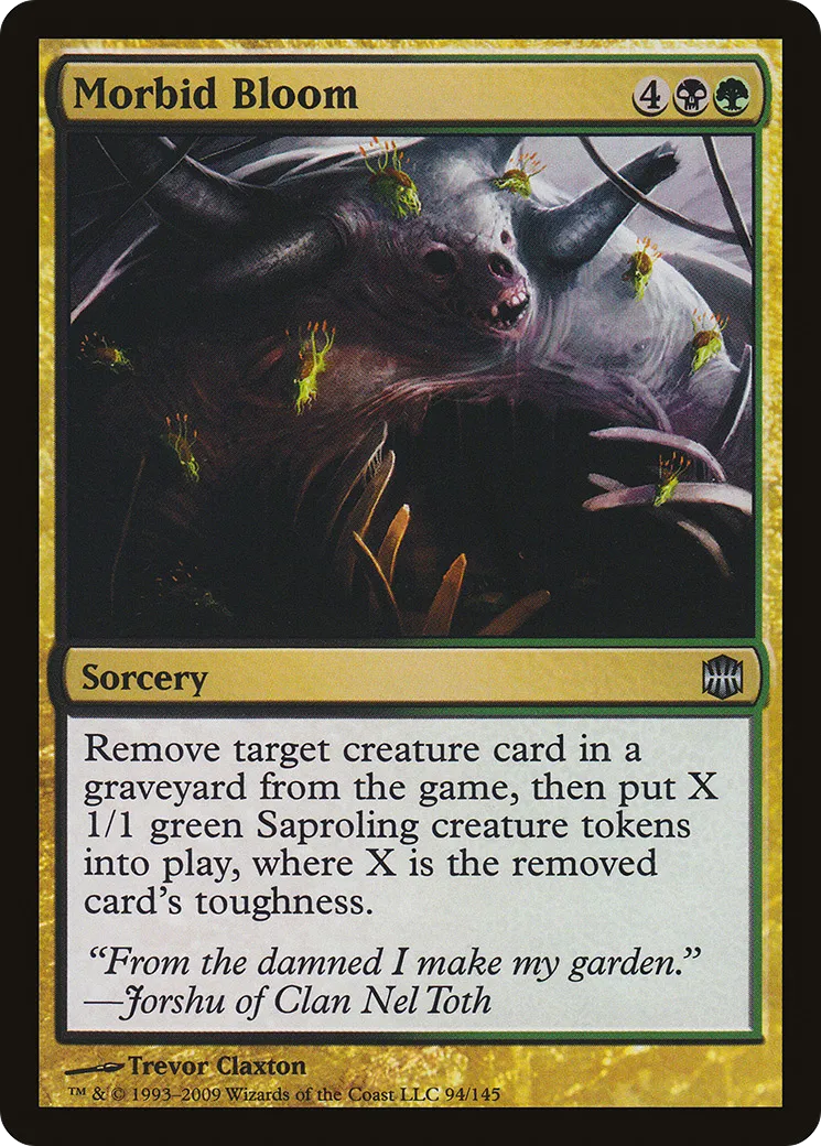 Morbid Bloom — Alara Reborn — Magic: The Gathering