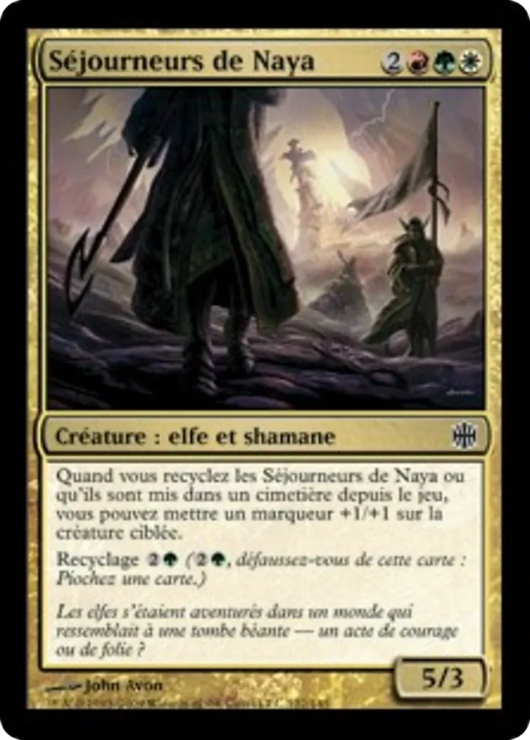 Séjourneurs de Naya — Alara Reborn — Magic: The Gathering