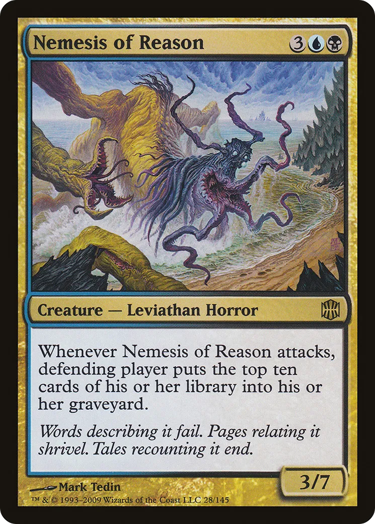 Nemesis of Reason — Alara Reborn — Magic: The Gathering