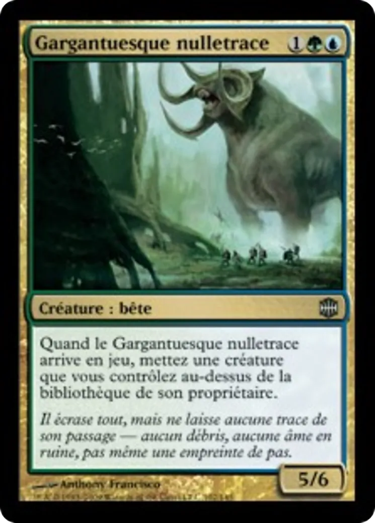 Gargantuesque nulletrace — Alara Reborn — Magic: The Gathering