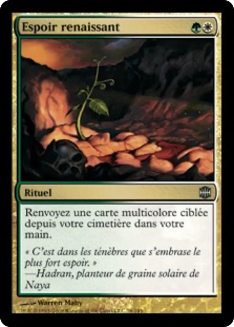 Espoir renaissant — Alara Reborn — Magic: The Gathering