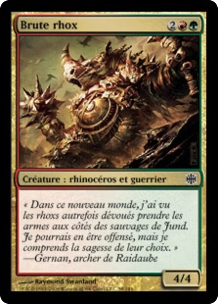 Brute rhox — Alara Reborn — Magic: The Gathering