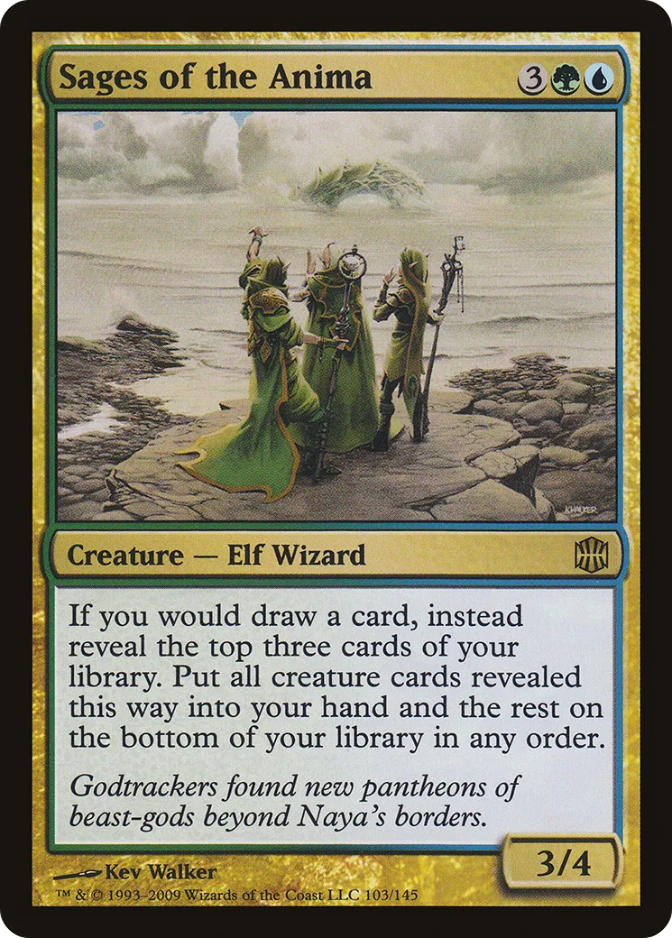 Sages de l'Anima — Alara Reborn — Magic: The Gathering