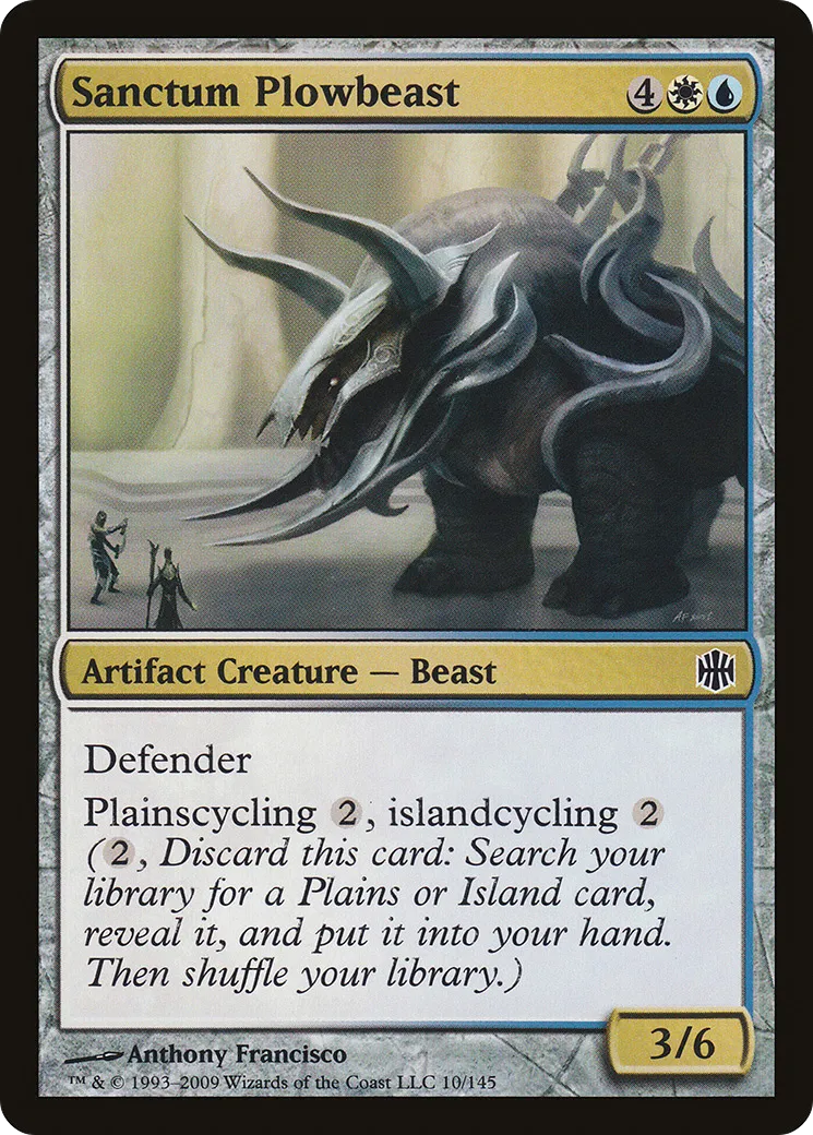 Sanctum Plowbeast — Alara Reborn — Magic: The Gathering