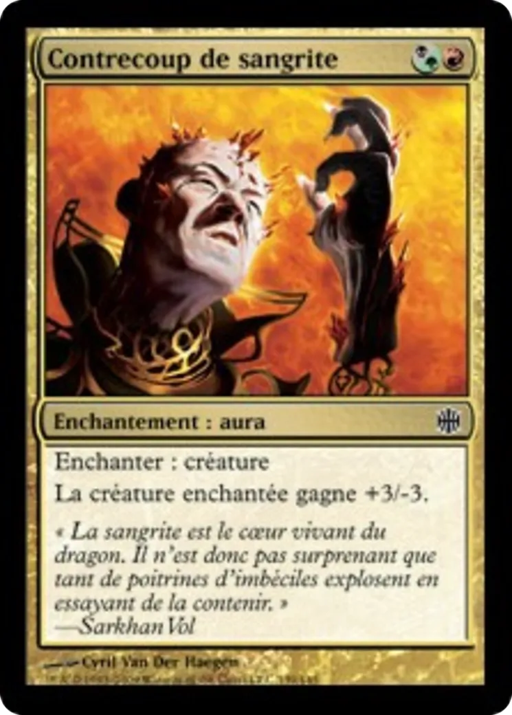 Contrecoup de sangrite — Alara Reborn — Magic: The Gathering