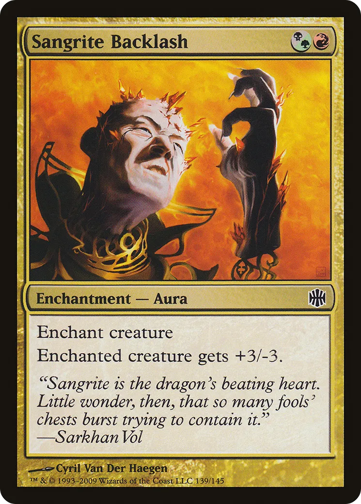 Contrecoup de sangrite — Alara Reborn — Magic: The Gathering