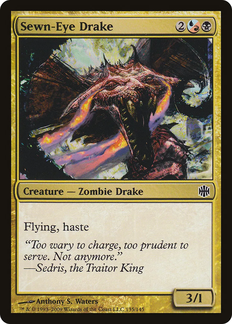 Sewn-Eye Drake — Alara Reborn — Magic: The Gathering