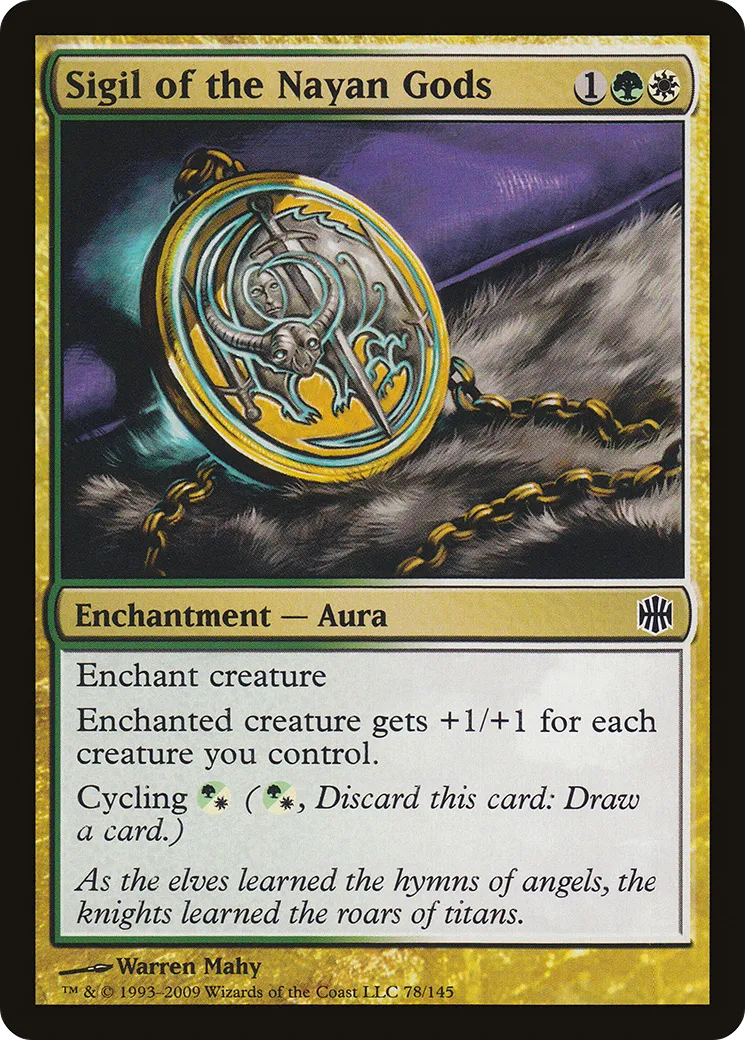 Sigil of the Nayan Gods — Alara Reborn — Magic: The Gathering