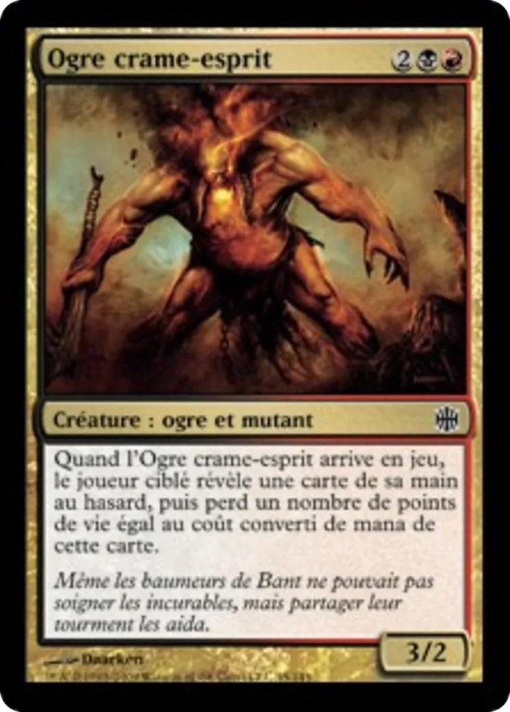 Ogre crame-esprit — Alara Reborn — Magic: The Gathering