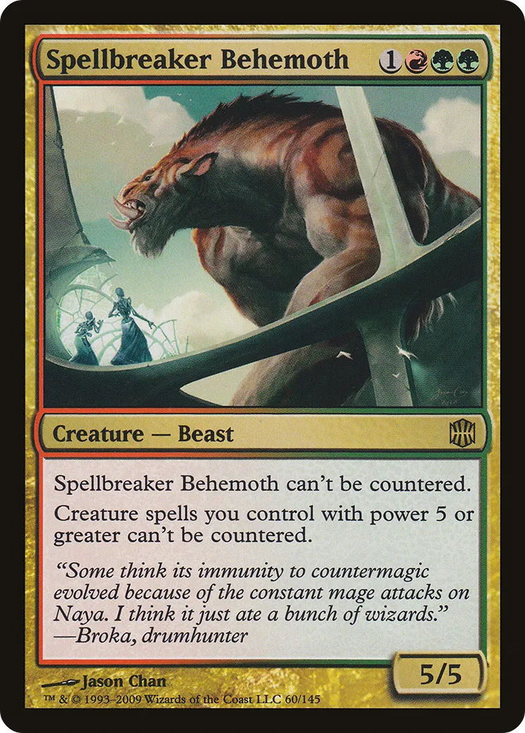 Spellbreaker Behemoth — Alara Reborn — Magic: The Gathering