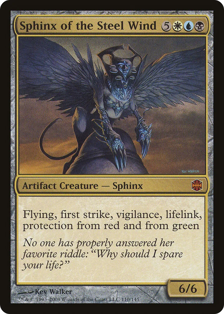 Sphinx of the Steel Wind — Alara Reborn — Magic: The Gathering