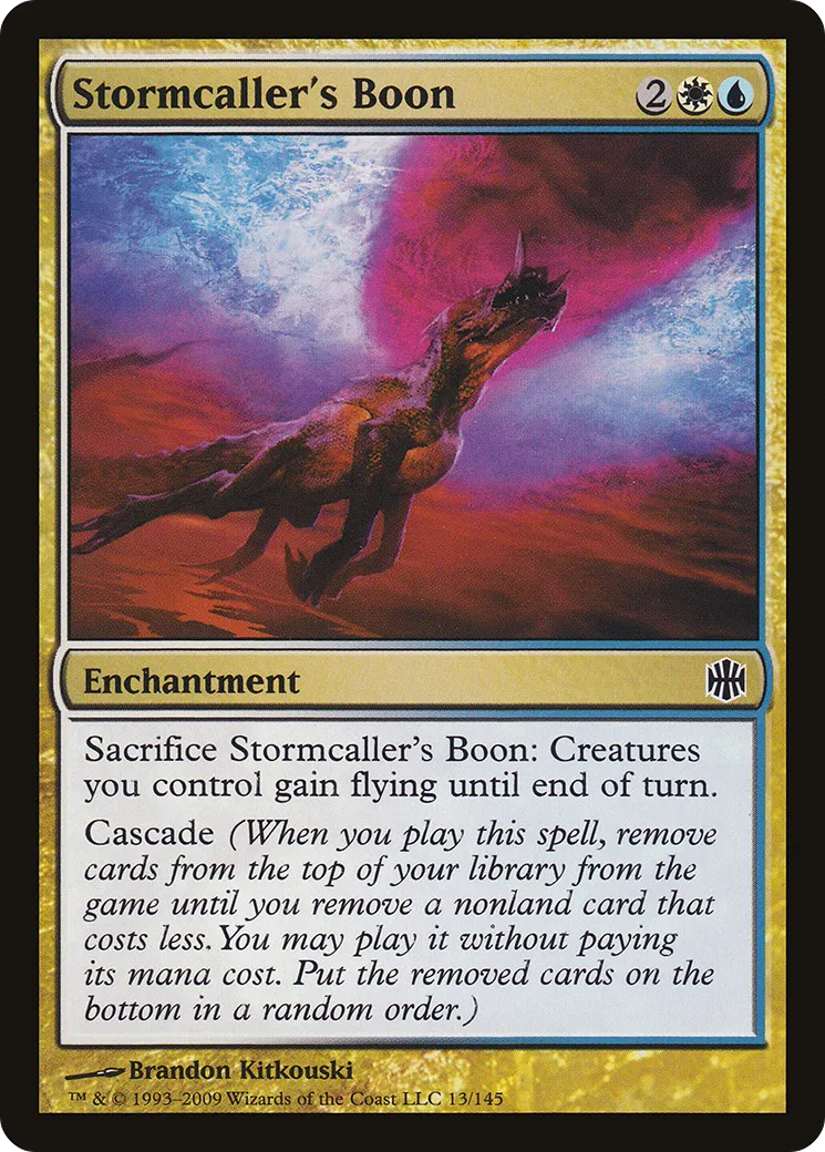 Stormcaller's Boon — Alara Reborn — Magic: The Gathering