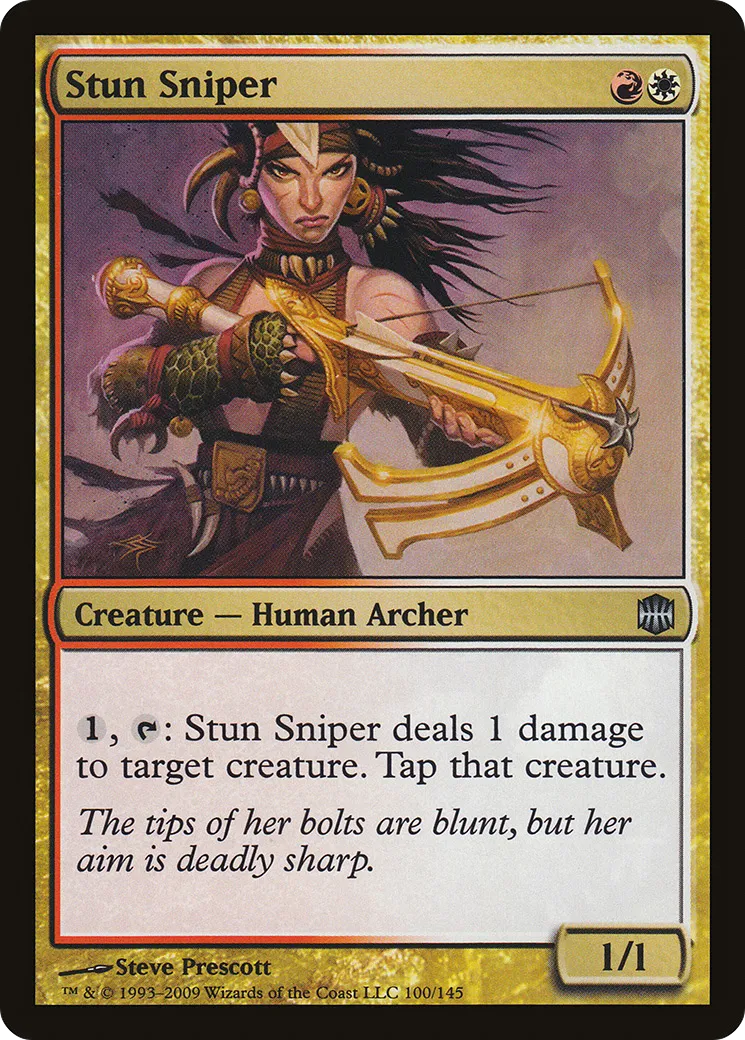 Franc-tireuse étourdissante — Alara Reborn — Magic: The Gathering