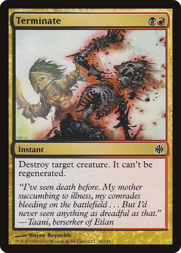 Terminaison — Alara Reborn — Magic: The Gathering