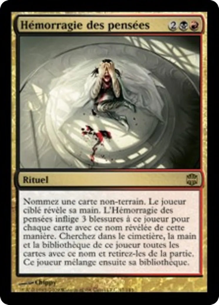 Hémorragie des pensées — Alara Reborn — Magic: The Gathering
