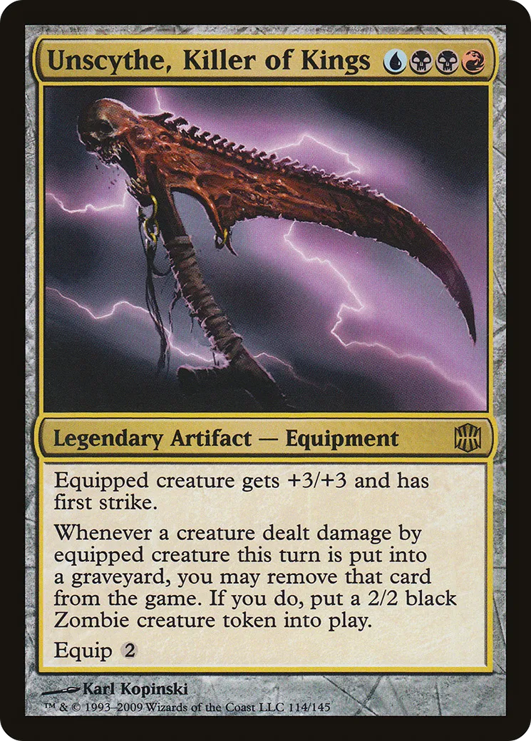 Unscythe, Killer of Kings — Alara Reborn — Magic: The Gathering