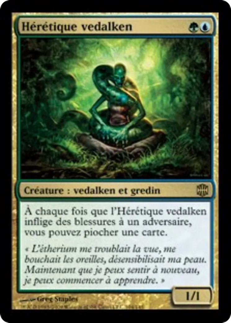 Hérétique vedalken — Alara Reborn — Magic: The Gathering