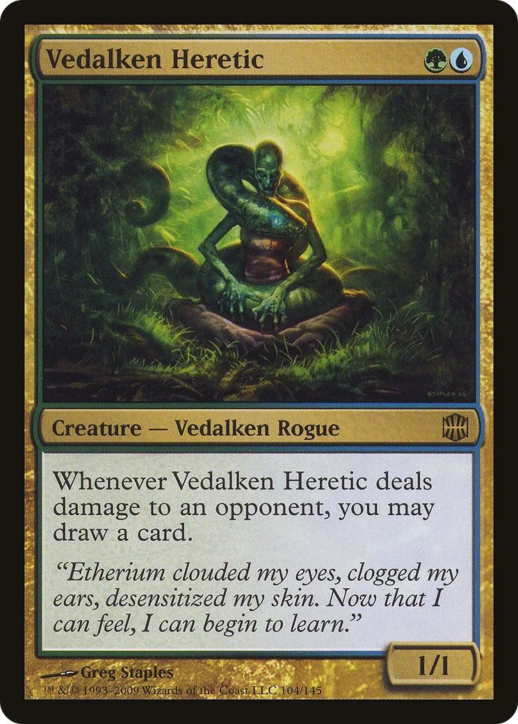 Hérétique vedalken — Alara Reborn — Magic: The Gathering