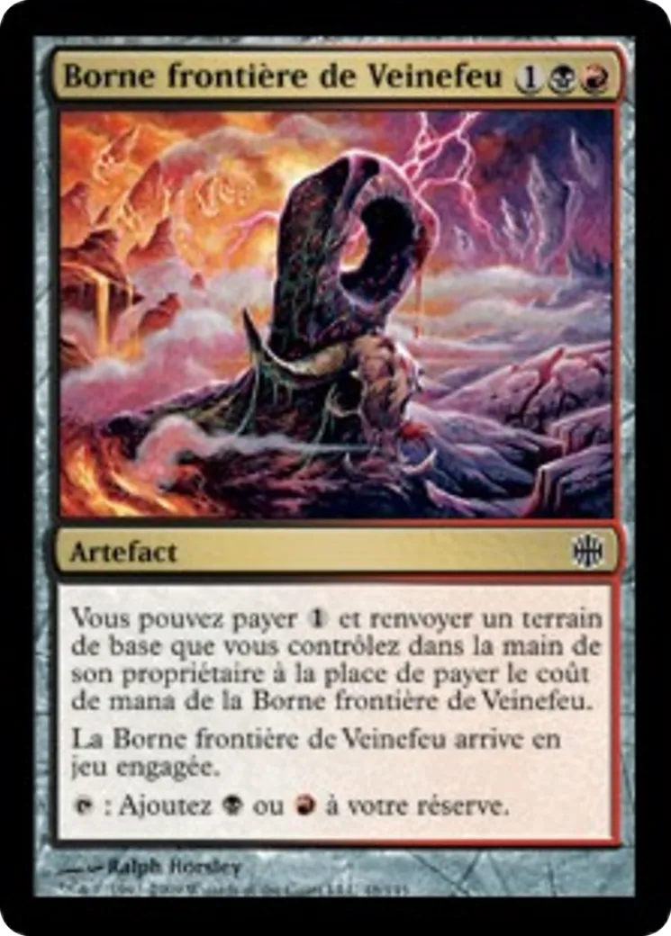 Borne frontière de Veinefeu — Alara Reborn — Magic: The Gathering
