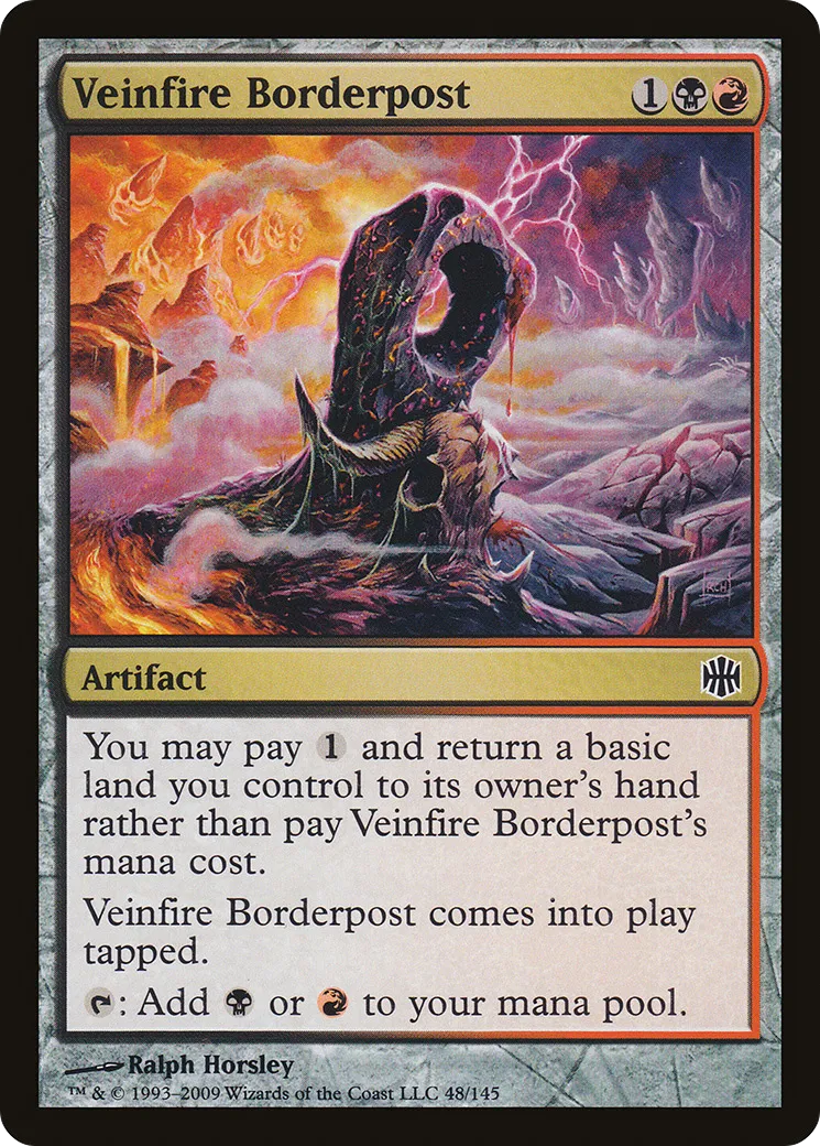 Veinfire Borderpost — Alara Reborn — Magic: The Gathering
