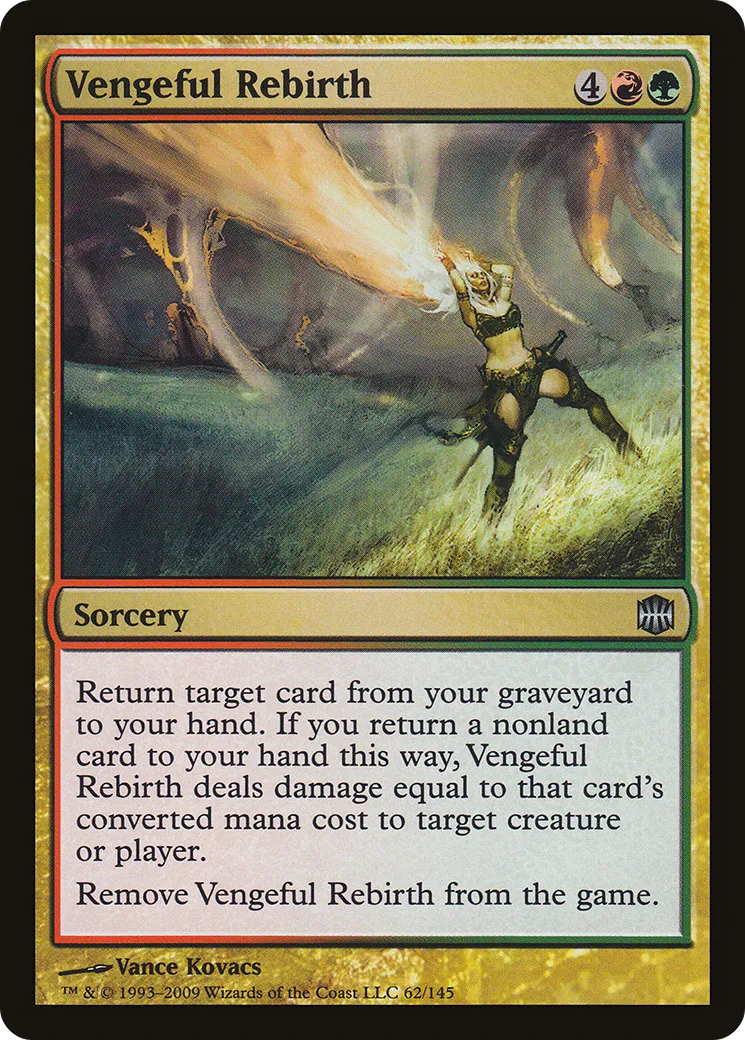 Vengeful Rebirth from Alara Reborn - Magic: The Gathering