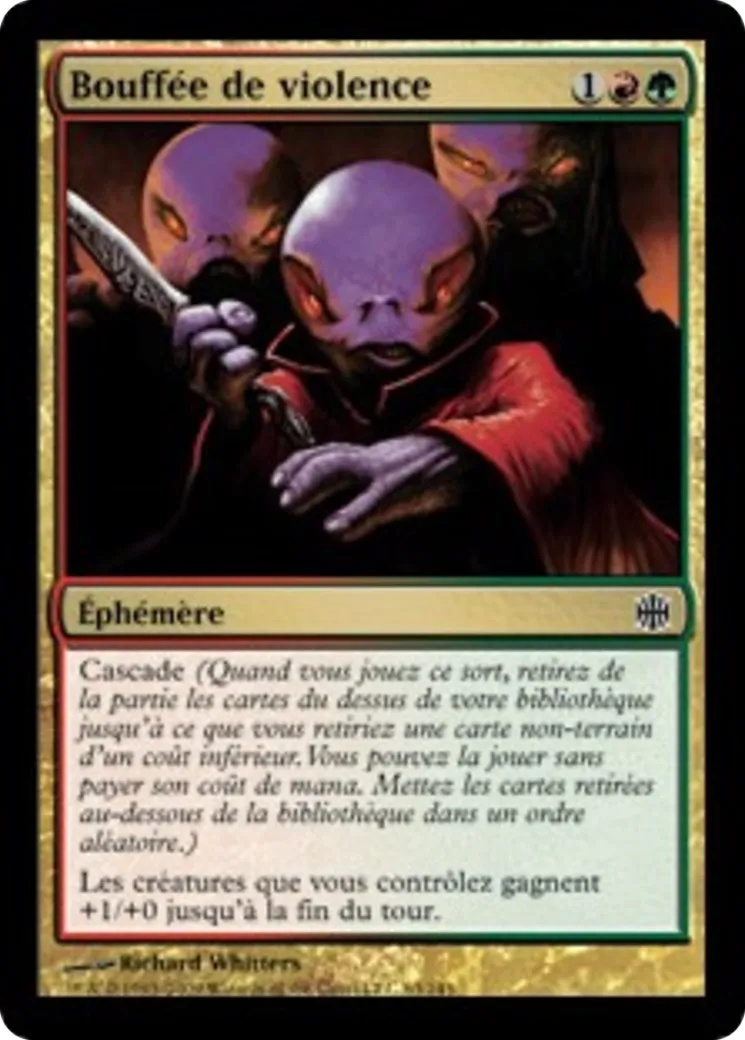 Bouffée de violence — Alara Reborn — Magic: The Gathering