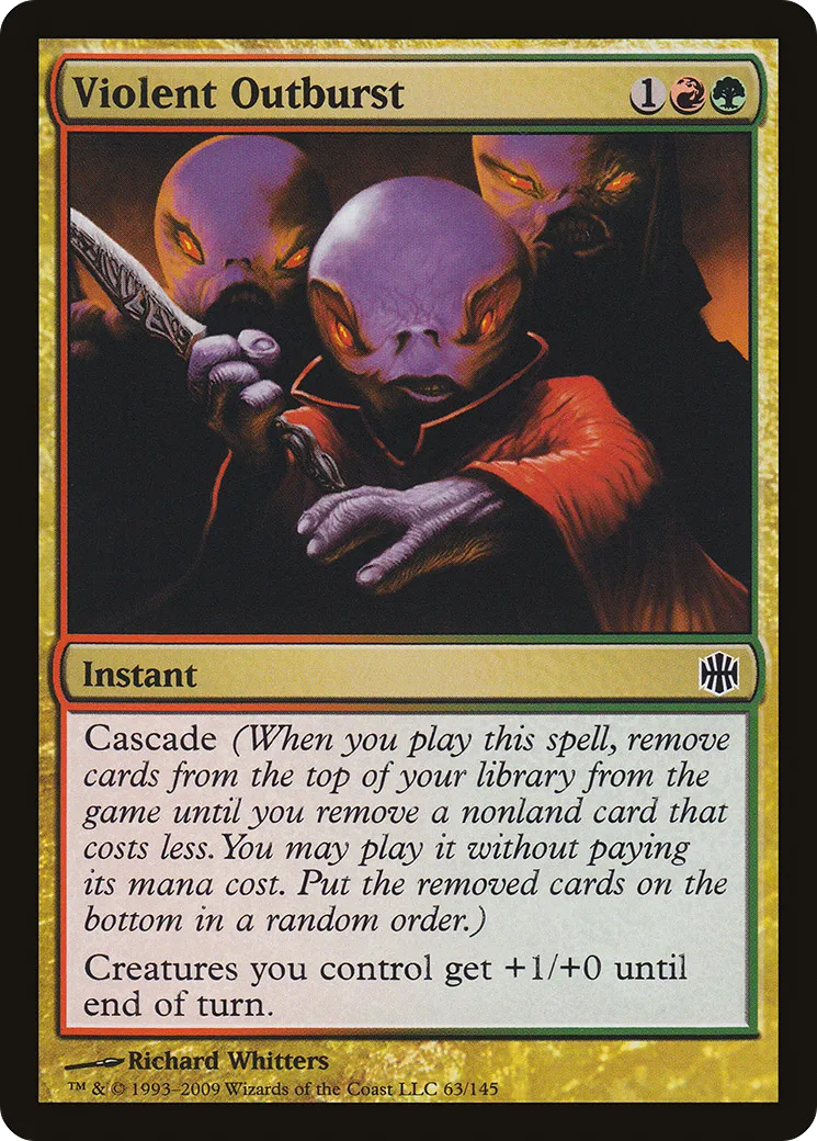 Violent Outburst — Alara Reborn — Magic: The Gathering