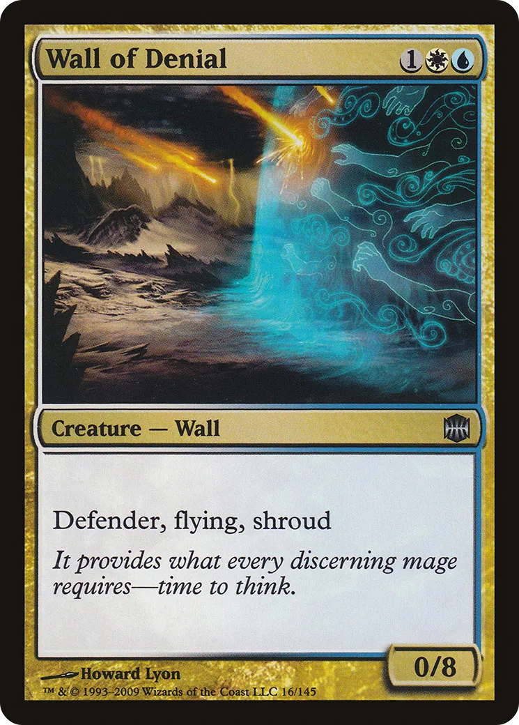 Wall of Denial — Alara Reborn — Magic: The Gathering