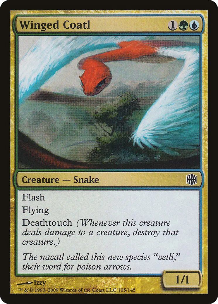 Winged Coatl from Alara Reborn - Magic: The Gathering